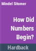 How_did_numbers_begin_