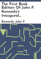 The_first_book_edition_of_John_F__Kennedy_s_inaugural_address